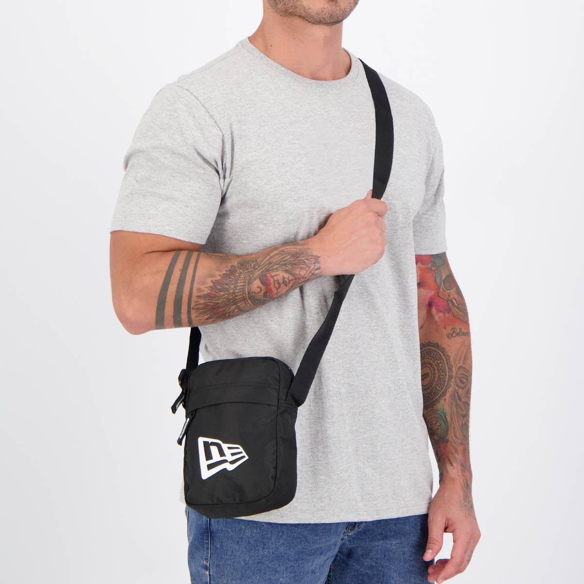 Bolsa New Era Ne Branded Preta