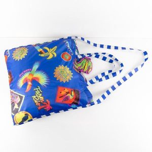 Bolsinha Me Leva Patch Rio Azul Azul