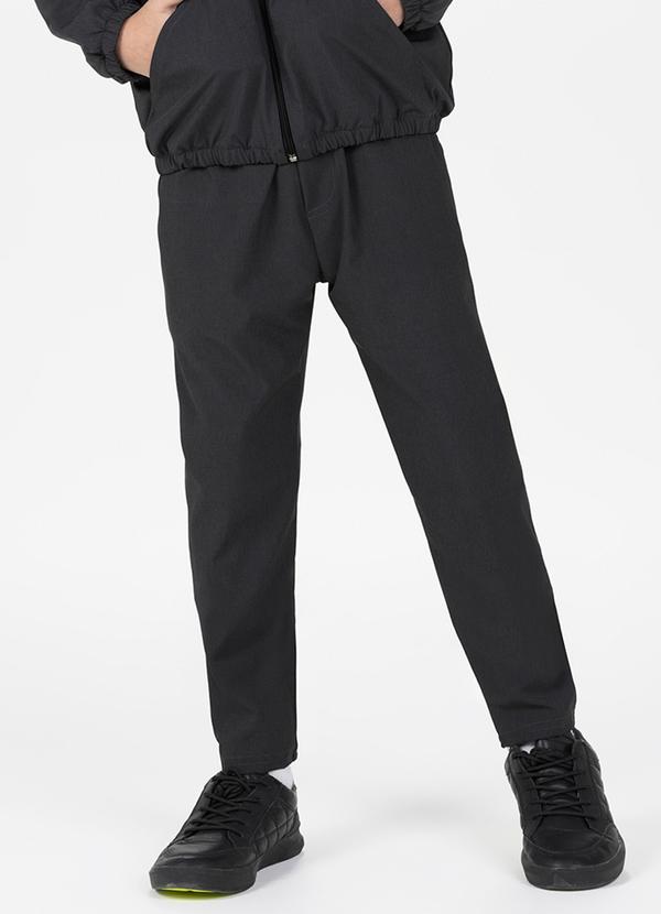 Calça Infantil Masculina com Bolsos Cinza