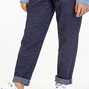 Calça Infantil em Moletinho Jeans Azul