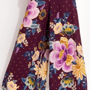 Calça Jardim Delicado Roxo