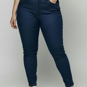 Calça Jeans Plus Size Azul