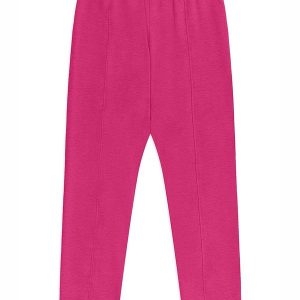 Calça Legging Molecotton Felpado Rosa