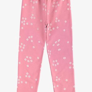 Calça Legging em Molecotton Rosa