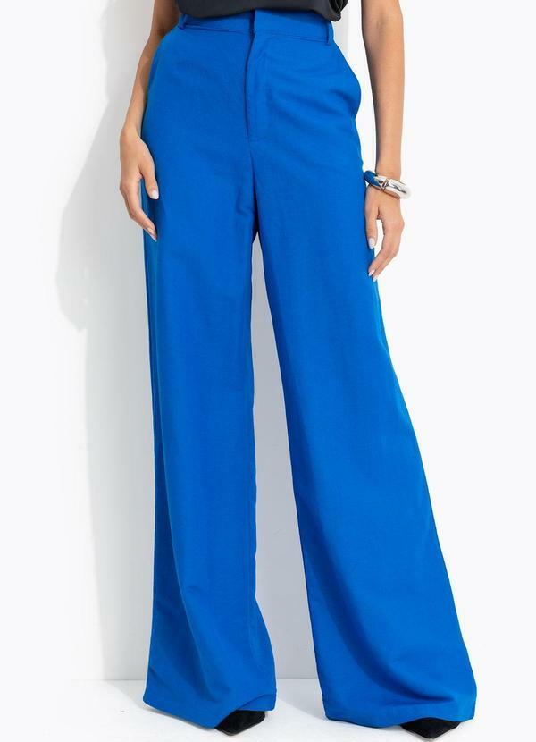 Calça Linho Azul