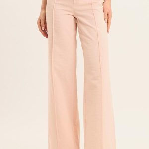 Calça Pantalona Oliva Rosa