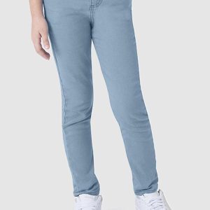Calça Skinny Moletom Jeans Azul