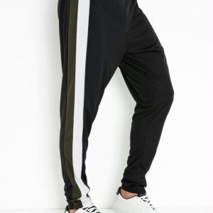 Calça Tricolor com Recortes