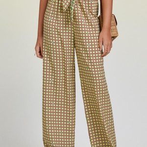 Calça Xadrez Verde