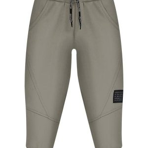 Calça com Bolsos Cinza