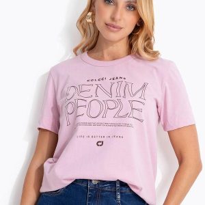 Camiseta Cj Rosa
