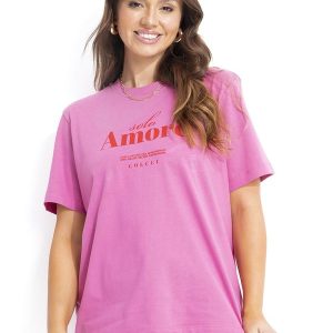 Camiseta Rosa