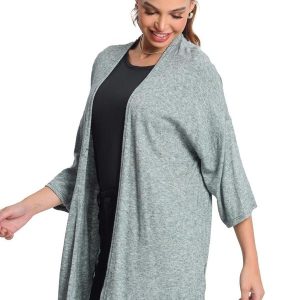 Cardigan Alongado Verde