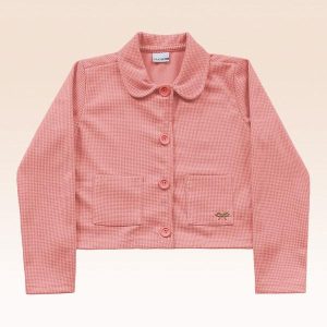 Casaco Aberto Rosa