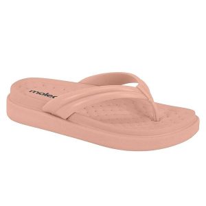 Chinelo Moleca Rosa com Palmilha Confort