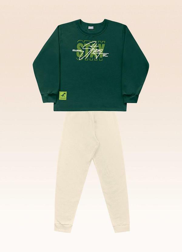 Conjunto Blusão e Calça Verde