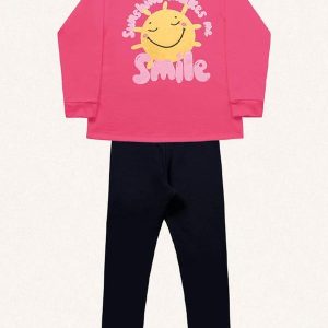 Conjunto Blusão/Legging Rosa