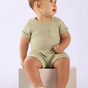 Conjunto Body Short Ribana Nature Verde