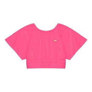 Conjunto Infantil Blusa e Short Rosa