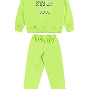 Conjunto Infantil Blusão e Calça Verde