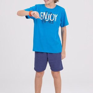 Conjunto Infantil Enjoy The Ride Azul