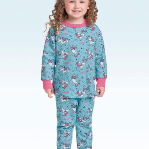 Conjunto Pijama Blusão e Calça Verde