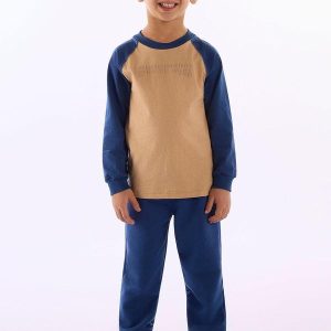 Conjunto Raglan Aventura Marrom