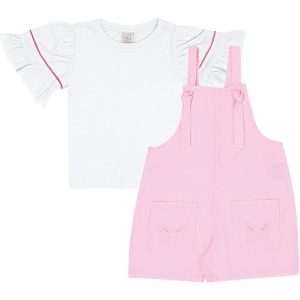 Conjunto Sarja Rosa