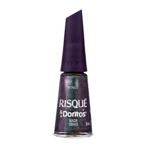 Esmalte Metálico Risqué & Doritos Nada Óbvio 8ml