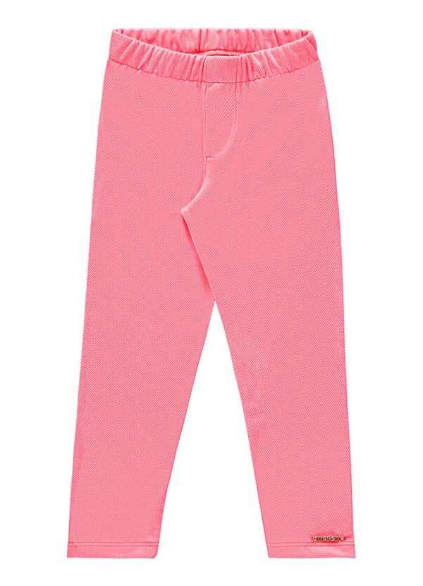 Legging em Molecotton Jeans Rosa
