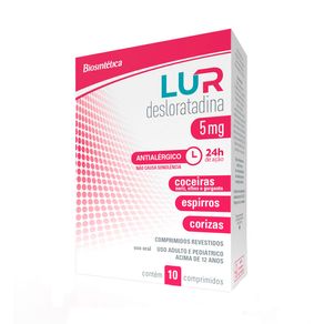 Lur 5mg 10 Comprimidos Revestidos
