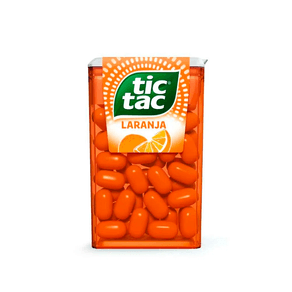 Pastilha Tic Tac Sabor Laranja 14,5g