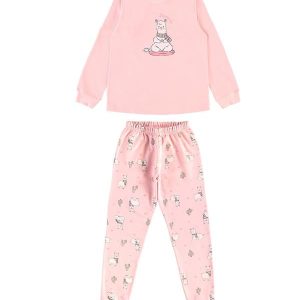 Pijama Moletinho Rosa