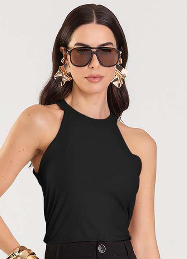 Regata Feminina Preto