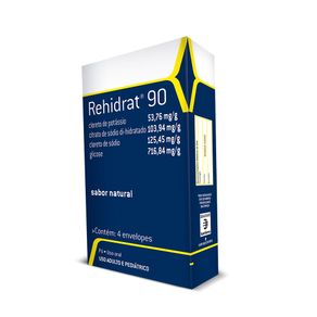 Rehidrat 90 em Pó 4 Envelopes com 13,95g Cada