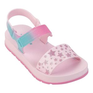 Sandália Zaxy Way Print Rosa