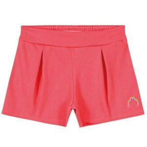 Short Moletinho Menina Rosa