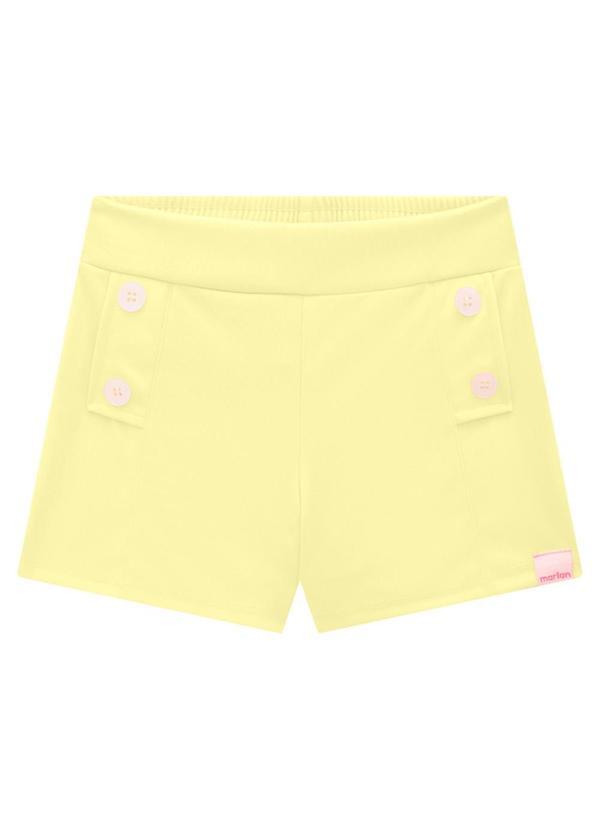 Shorts Menina em Newtech Verde