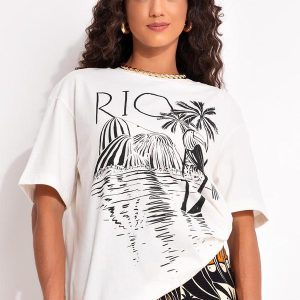 T-Shirt Média Rio Pb Off White