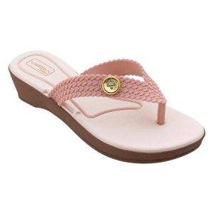 Tamanco Rosa com Adereço