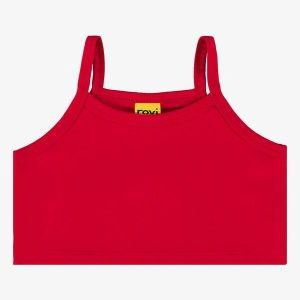 Top Vermelho