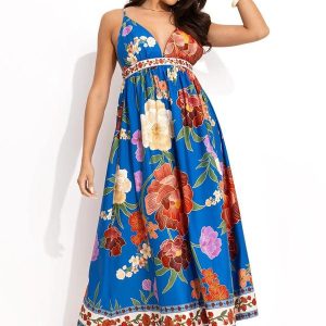 Vestido Cropped Azul