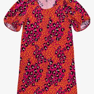 Vestido Malha Fria Plus Rosa