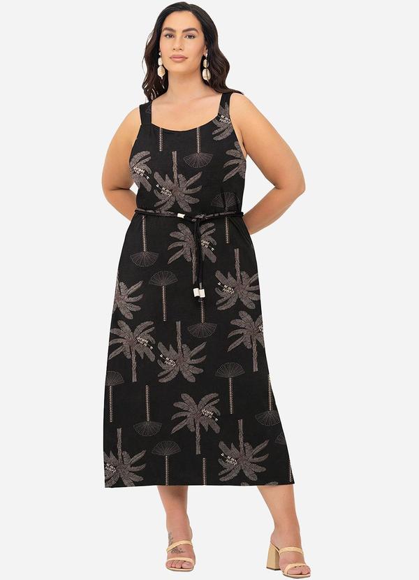 Vestido Midi Preto
