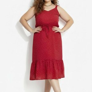 Vestido Poá Rosa