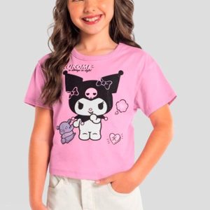 Blusa Infantil Menina da Hello Kitty Rosa