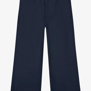 Calça Infantil Feminina Wide Leg Azul