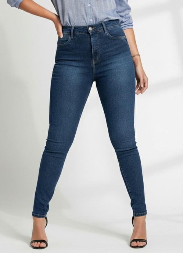 Calça Jeans Push Up Azul