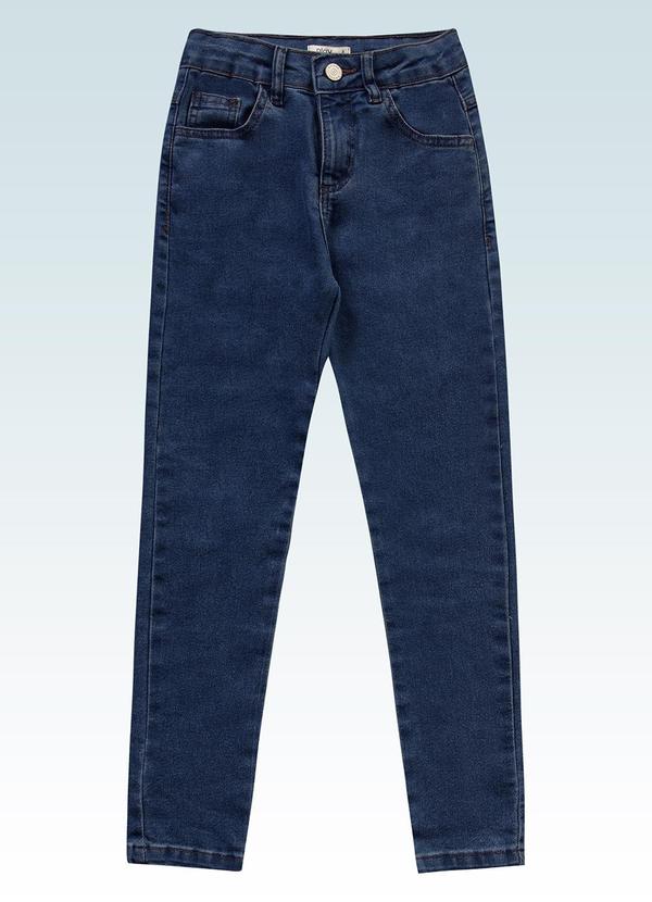 Calça Skinny Jeans Azul