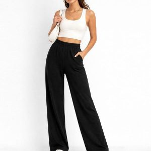 Calça em Lanzinha Unique Collection Preto